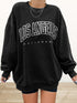 Vintage Los Angeles Grafik Sweatshirt | Übergroßer Damen Pullover